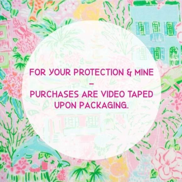 Vera Bradley Makeup or Pencil Bag Pouch In Print Palm ๐ด Floral - Picture 5 of 5